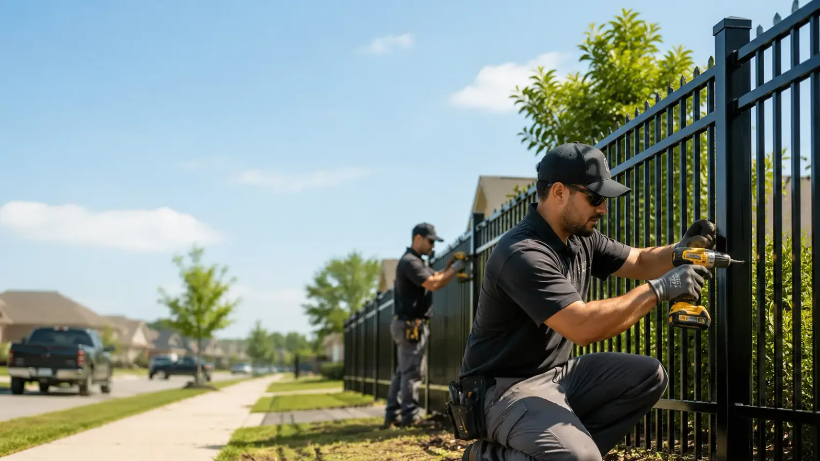 Metal Fence Installation in Lakewood, NJ